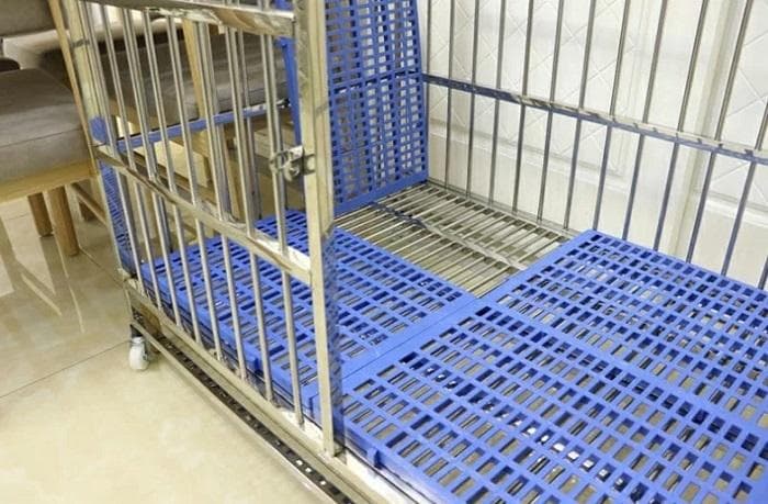 ステンレス製　ドッグゲージ（幅108ｘ奥行 72ｘ高さ92 cm）中型～大型犬用