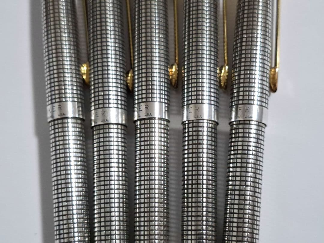 ペ*）様 美品　５本セット　パーカー　parker　75　ボールペン　スターリン