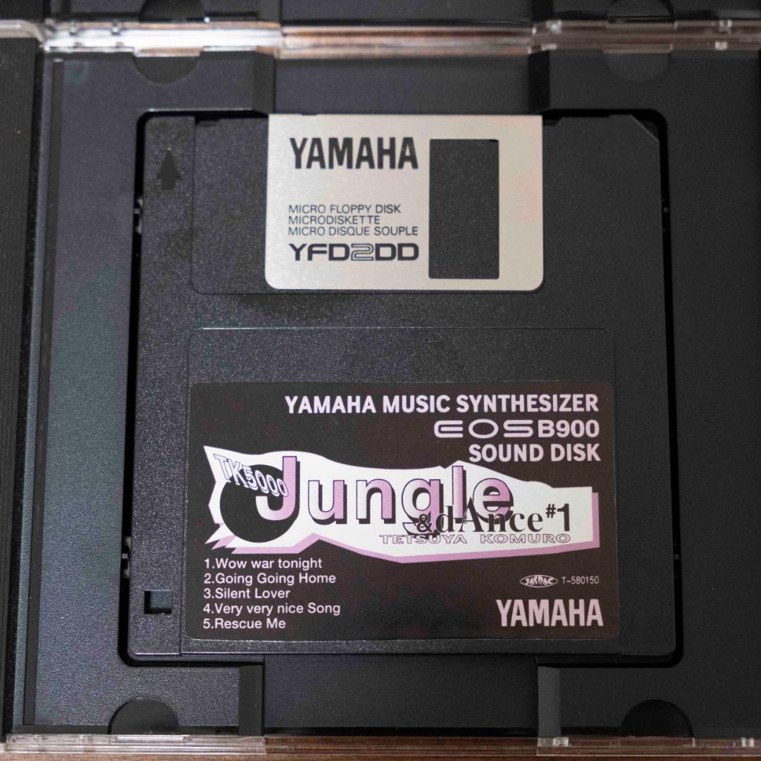 YAMAHA EOS B900 フロッピー SOUND DISK 小室哲哉