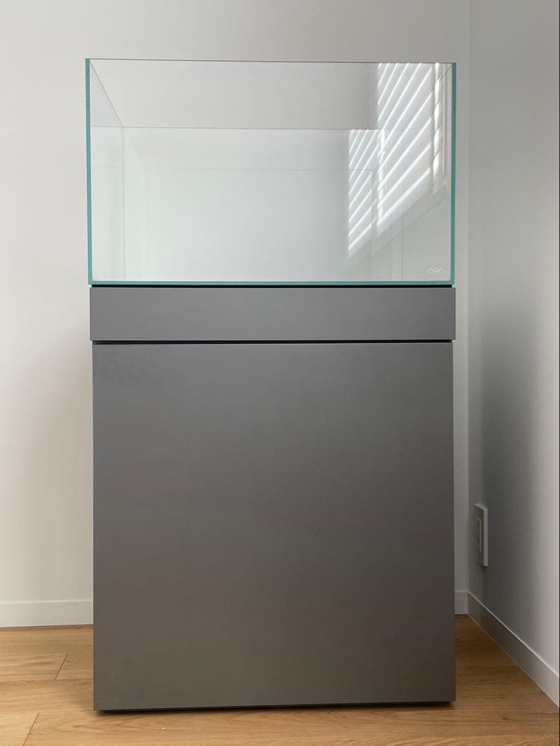 ADA ウッドキャビネット ガンメタルシルバー