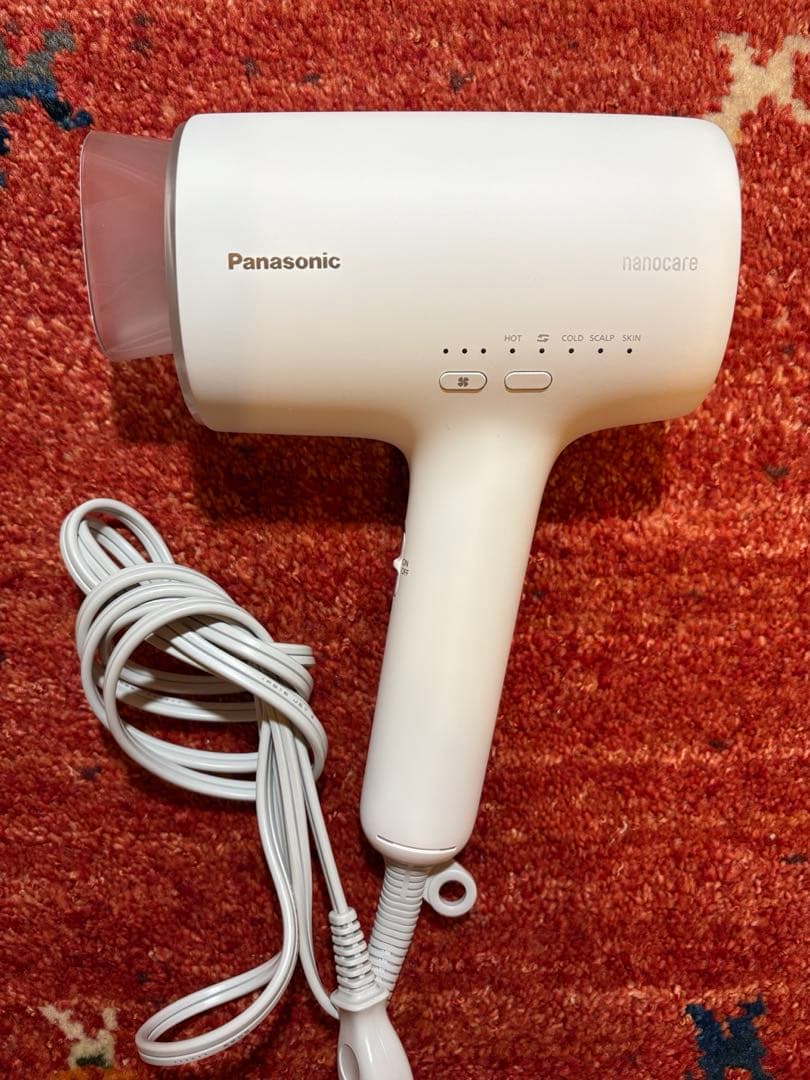パナソニック ヘアードライヤー 高浸透ナノケア オフ白 EH-NAOJ-W