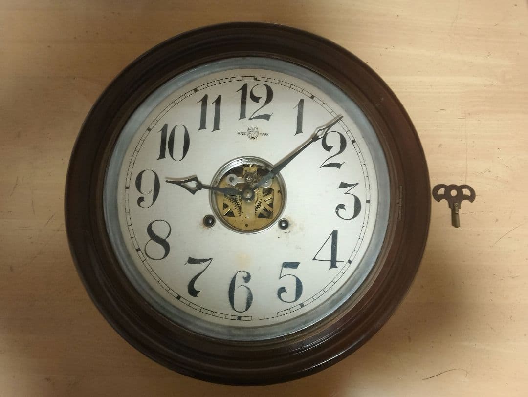 フクロウ時計工場 てんぷ振 整備済み 完動品