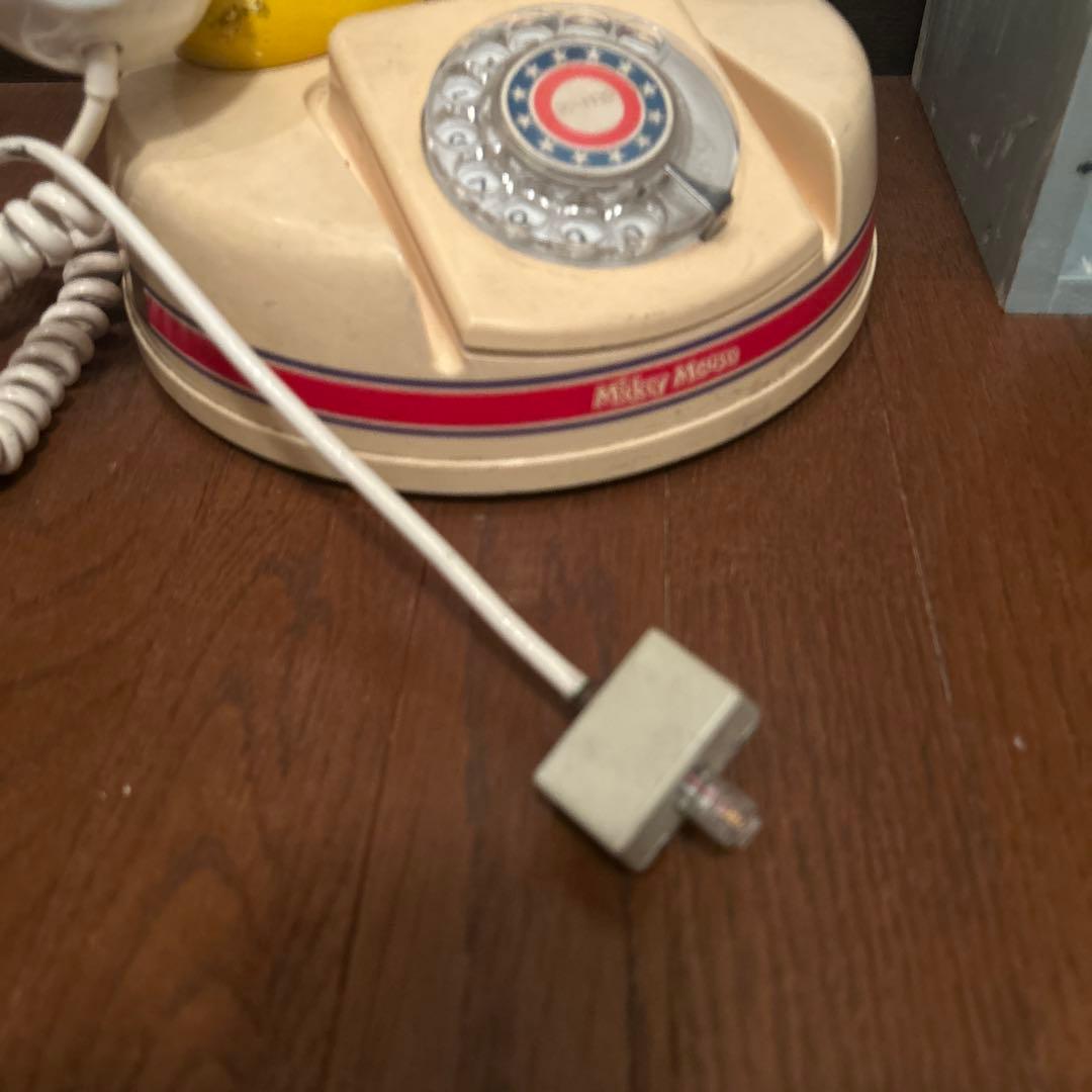 ミッキーマウス レトロ電話