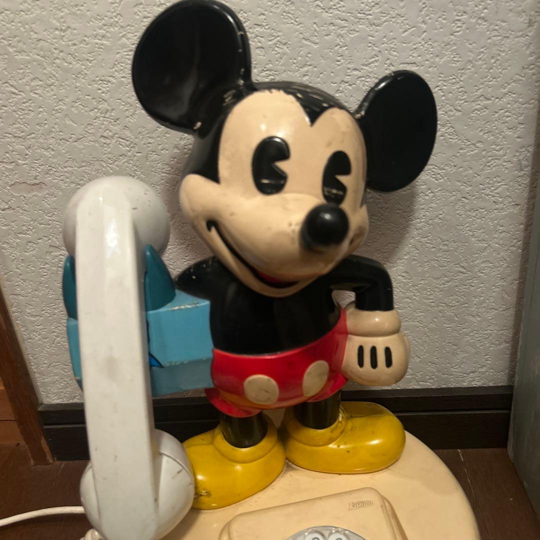 ミッキーマウス レトロ電話