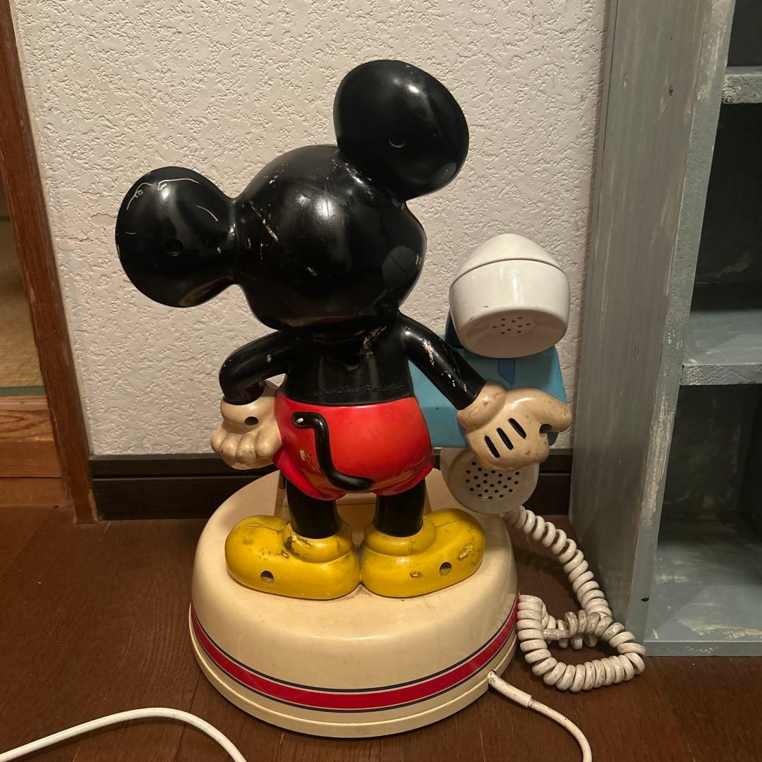ミッキーマウス レトロ電話