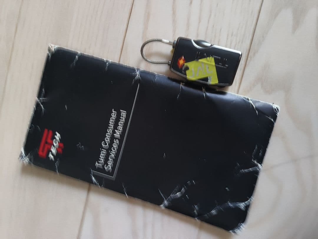 TUMI トラベルキャリーバッグ スーツケース 22922D4黒+鍵+マニュアル