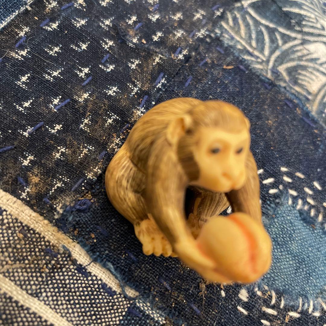 根付け、アンティーク、3点