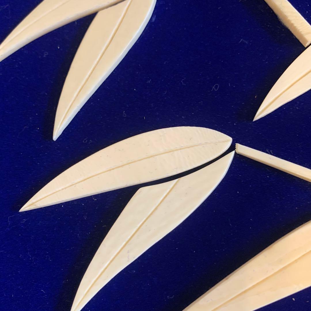 天然極上物 竹の図　峰玉作