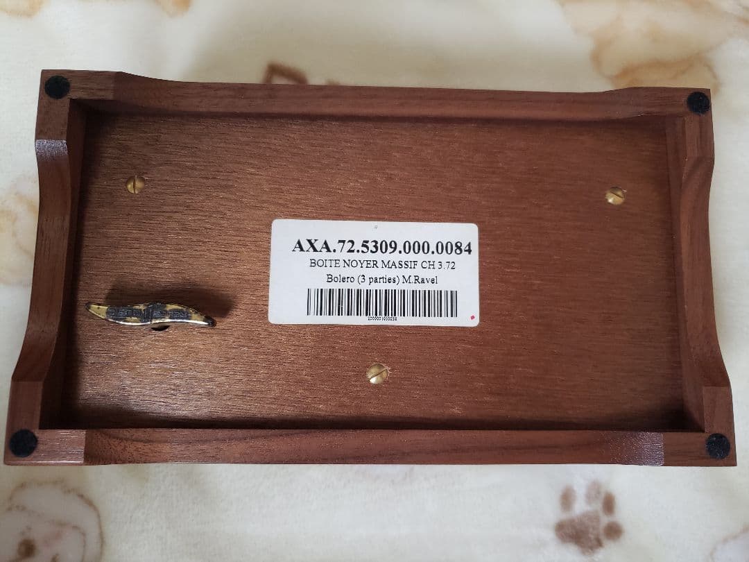 ラグラグさん専用 REUGE シリンダー式オルゴール 木製ケース付き