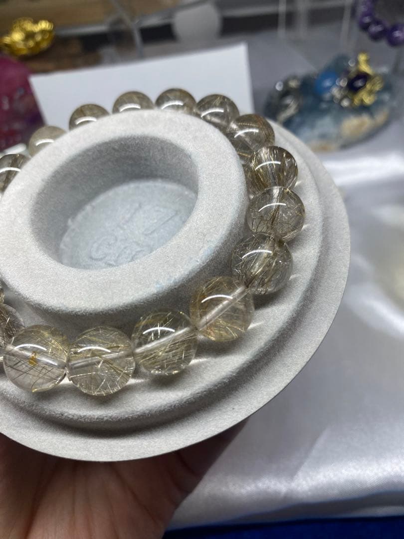 シルバールチルクォーツ12ミリ