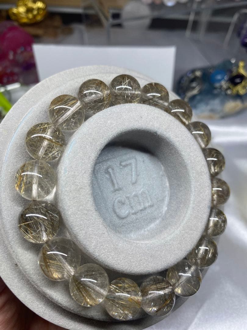 シルバールチルクォーツ12ミリ