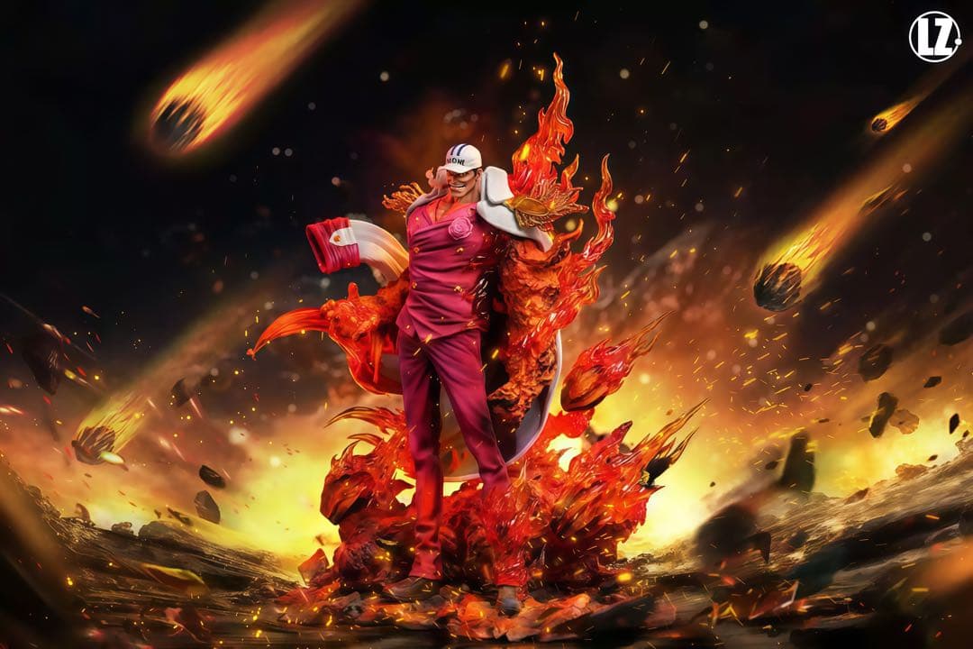 ワンピース　赤犬サカズキ　ガレージキッド　フィギュア　完成品