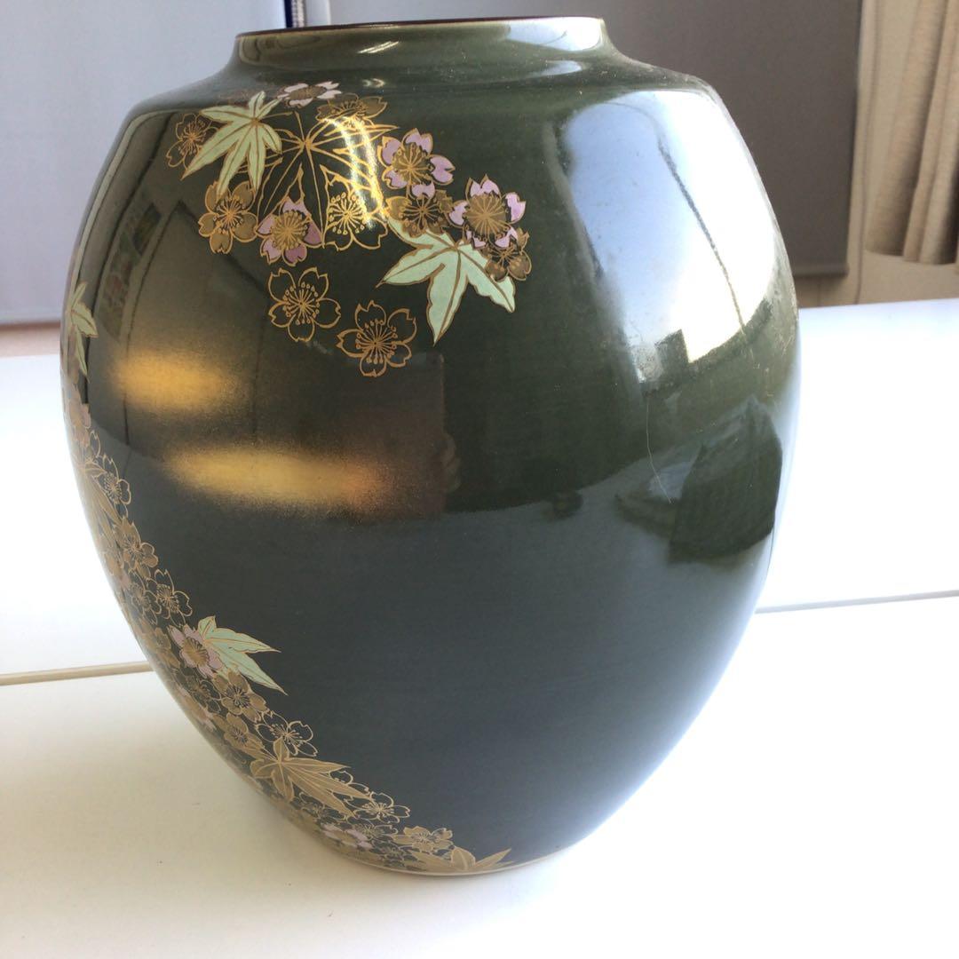 No.303 九谷焼 壺