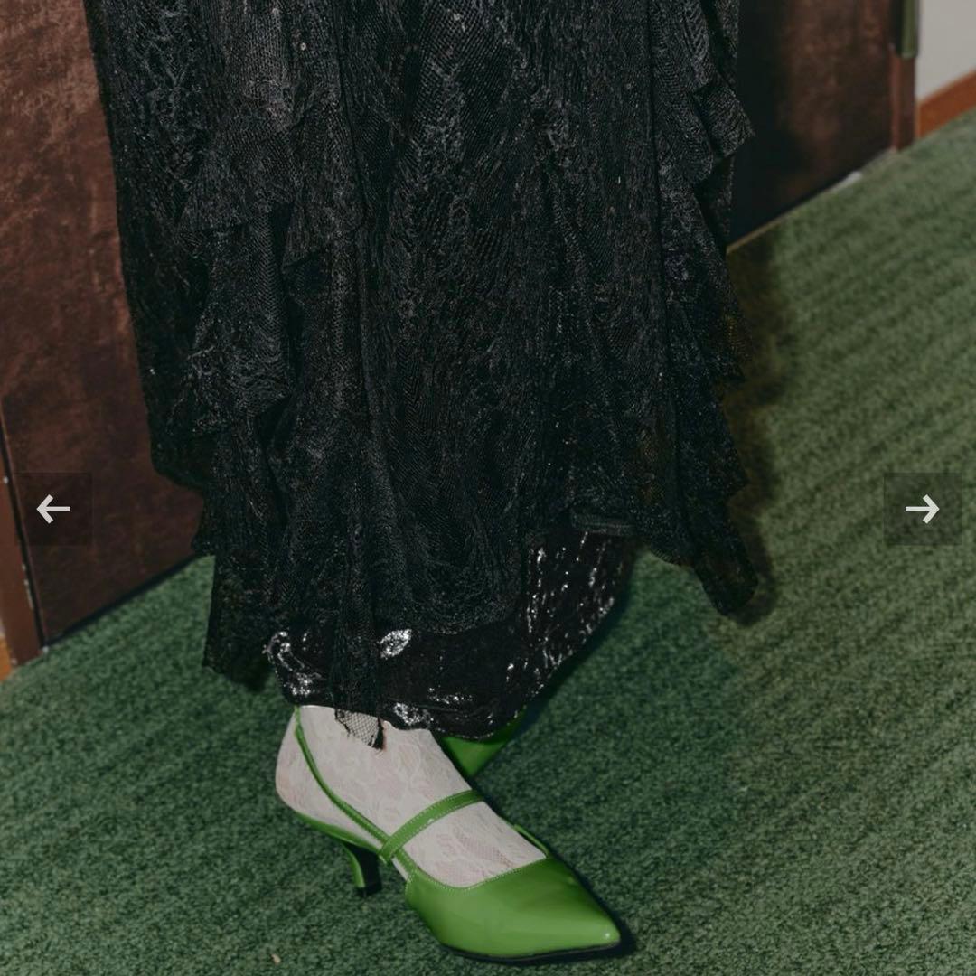 スーツ・フォーマル・ドレス ANDRESD sparkle lace velour dress