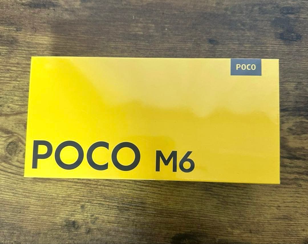 POCO M6（未使用＆未開封・黒色） New and unpacking