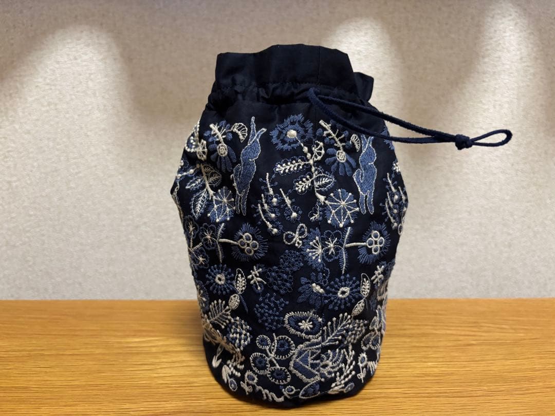 ［未使用品］ ミナペルホネン　celebrate ポシェット　巾着バッグ