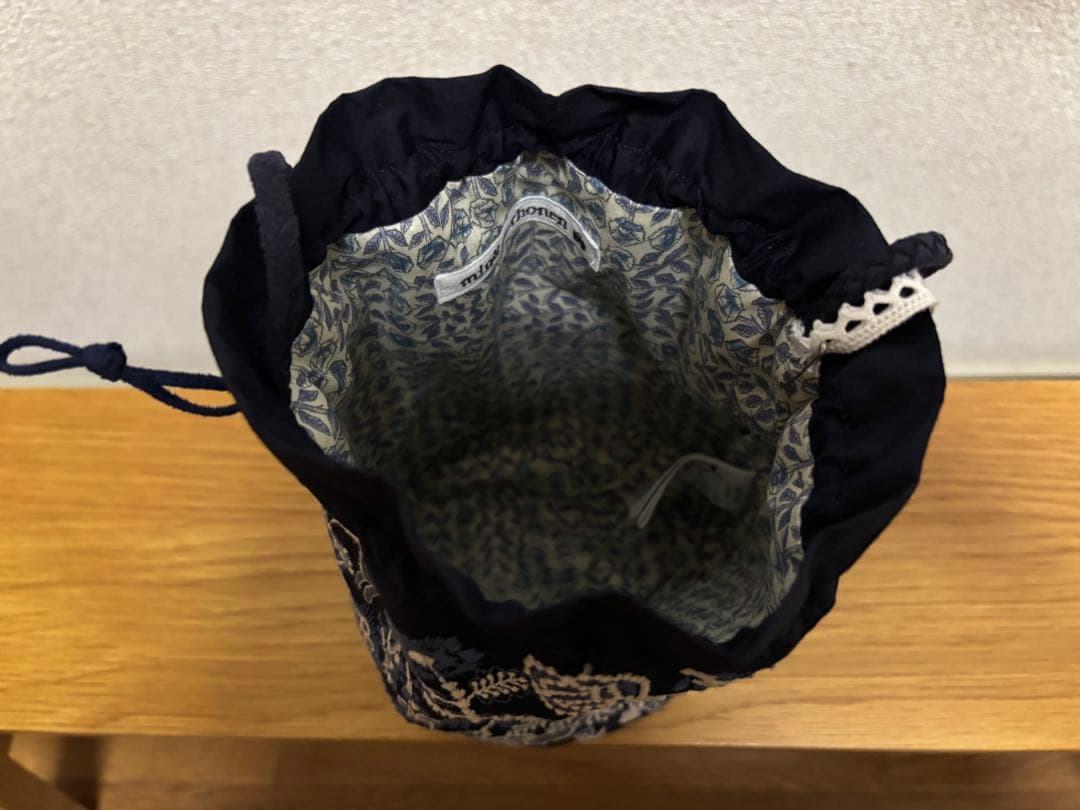 ［未使用品］ ミナペルホネン　celebrate ポシェット　巾着バッグ