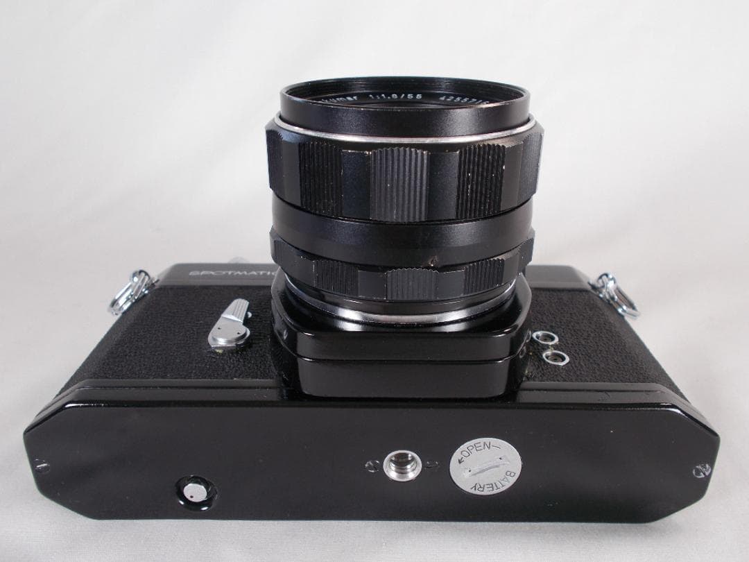 フィルムカメラ 整備済　 Pentax SP + レンズ f/1.8　E245