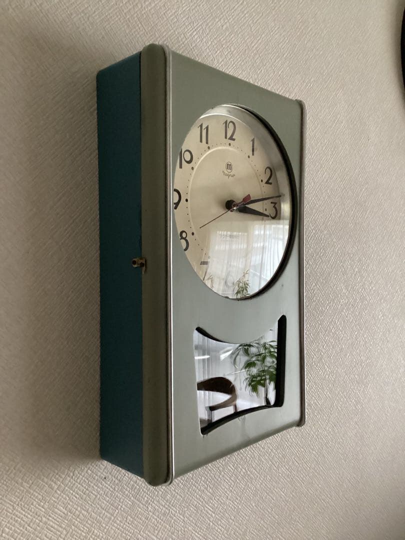 Manger(マグナー)電磁式振り子時計　昭和30年代