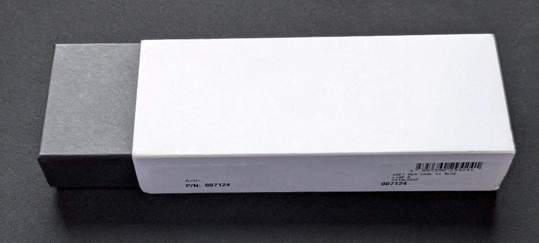 エス・テー・デュポン ソフトペンケース 1本用 青