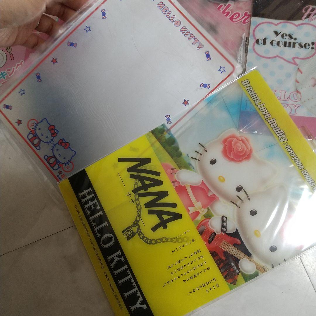 新品　ハローキティ　下敷き　ノート　セット 文房具