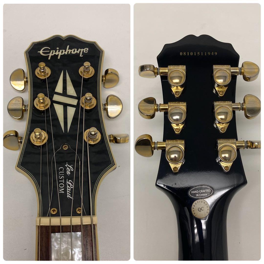【美品】Epiphone Les Paul CUSTOM レフティ