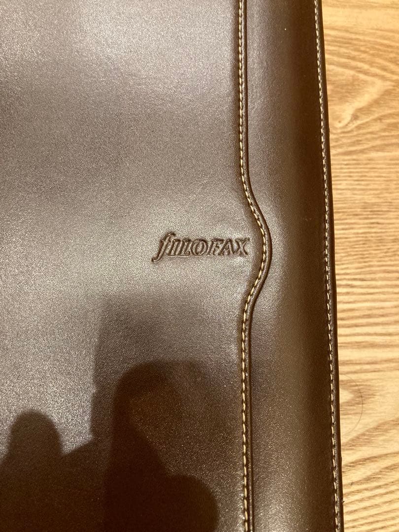 Filofax ブラウン レザー マルチケース
