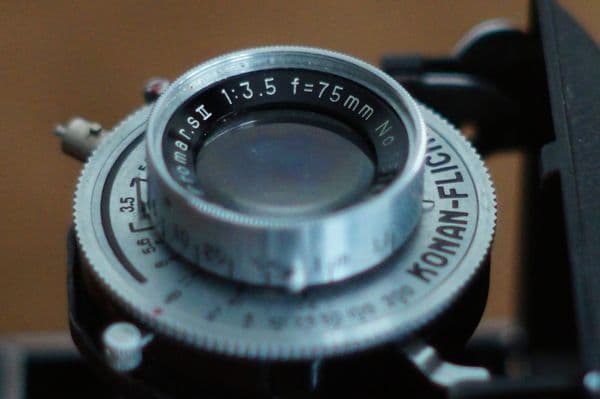 ミノルタ　セミP　 蛇腹　フィルム　カメラ　ケース付き