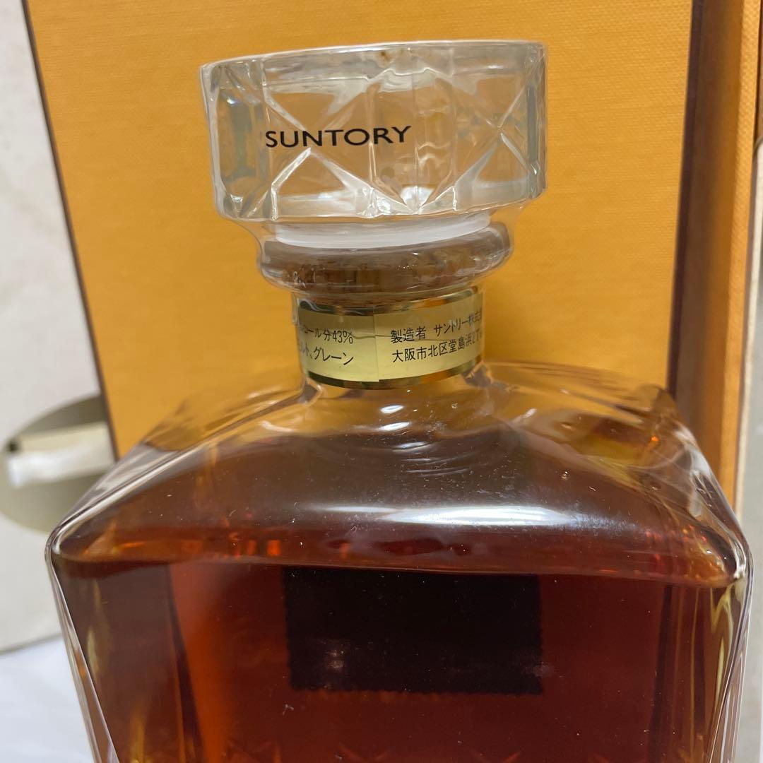 りんりん專用 サントリー インペリアル ウイスキー カガミクリスタル 600ml