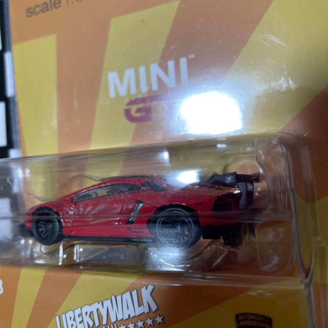 ★レア未開封品MINI GTリバティーウォーク　ランボルギーニ　アヴェンタドール