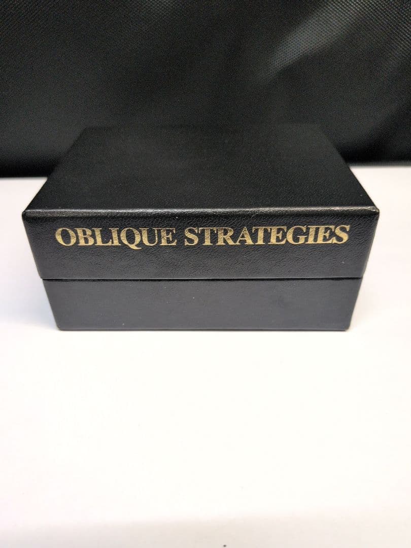 OBLIQUE STRATEGIES ブライアン・イーノ M2860