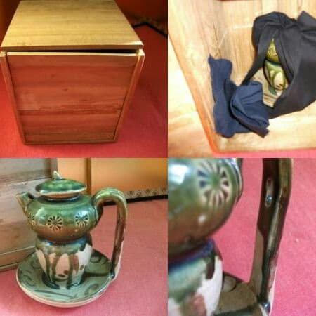 AKａ4457　古織部　急須