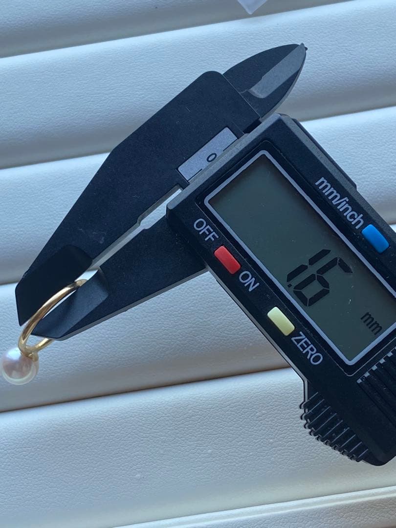 1938 美品❣️K18 天女級テリあこや真珠7.9mm リング　サイズ10.5