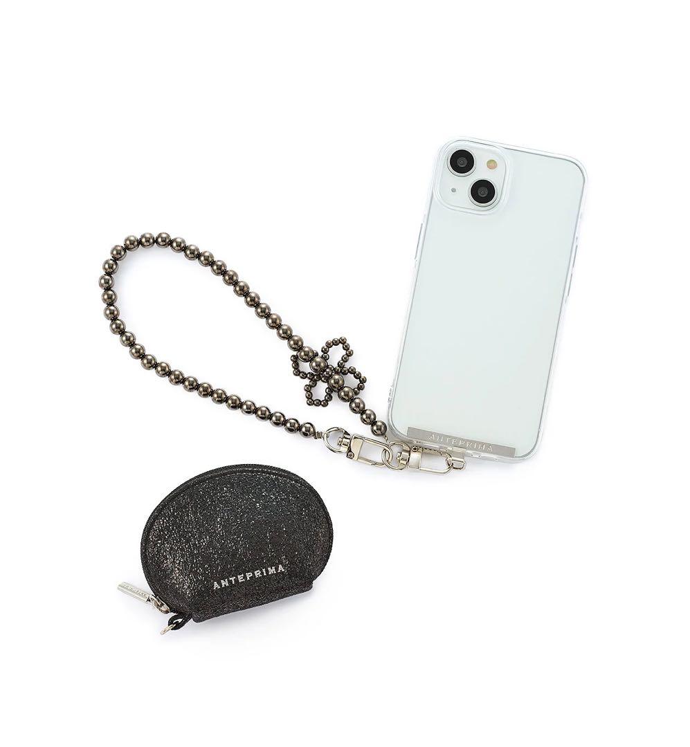 ティノ/マルチケース付きフォンタブストラップ/ブラック