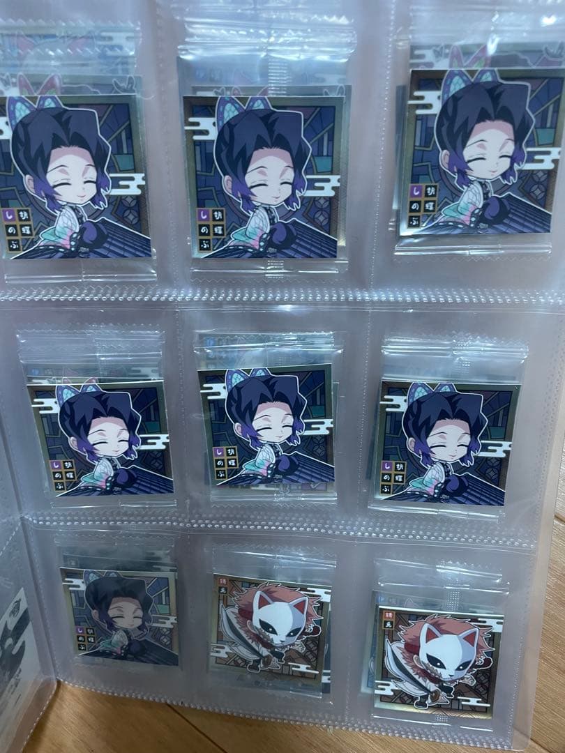 鬼滅の刃　ケース付き　ウエハース　シール　まとめ売り