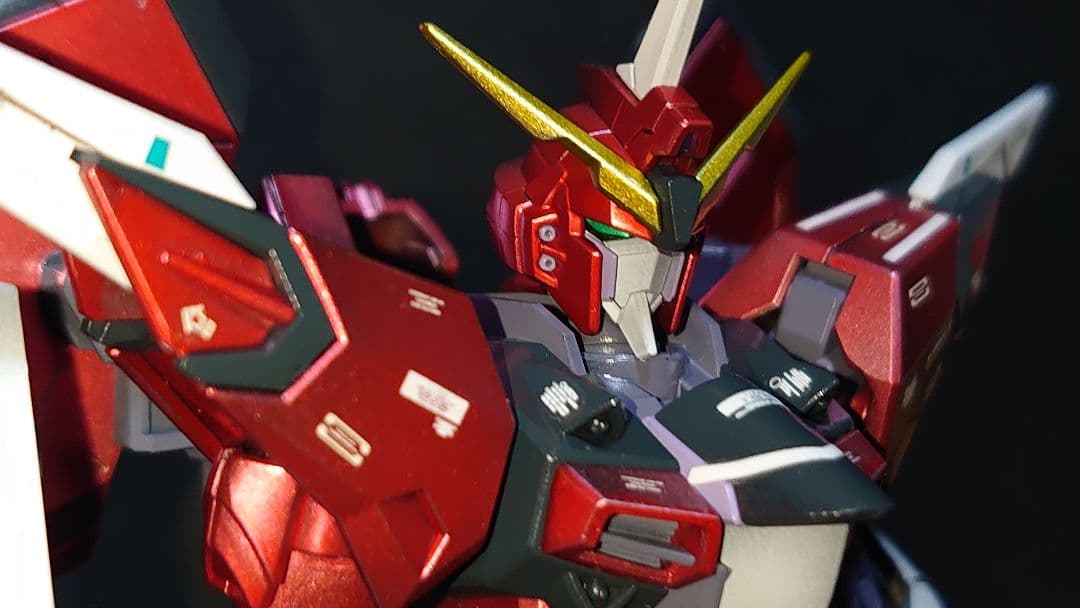 HGライジングフリーダムガンダムとイモータルジャスティスガンダム