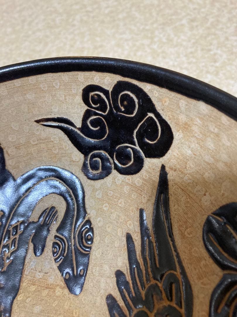 中国古玩／吉州窑／碗口19 cm