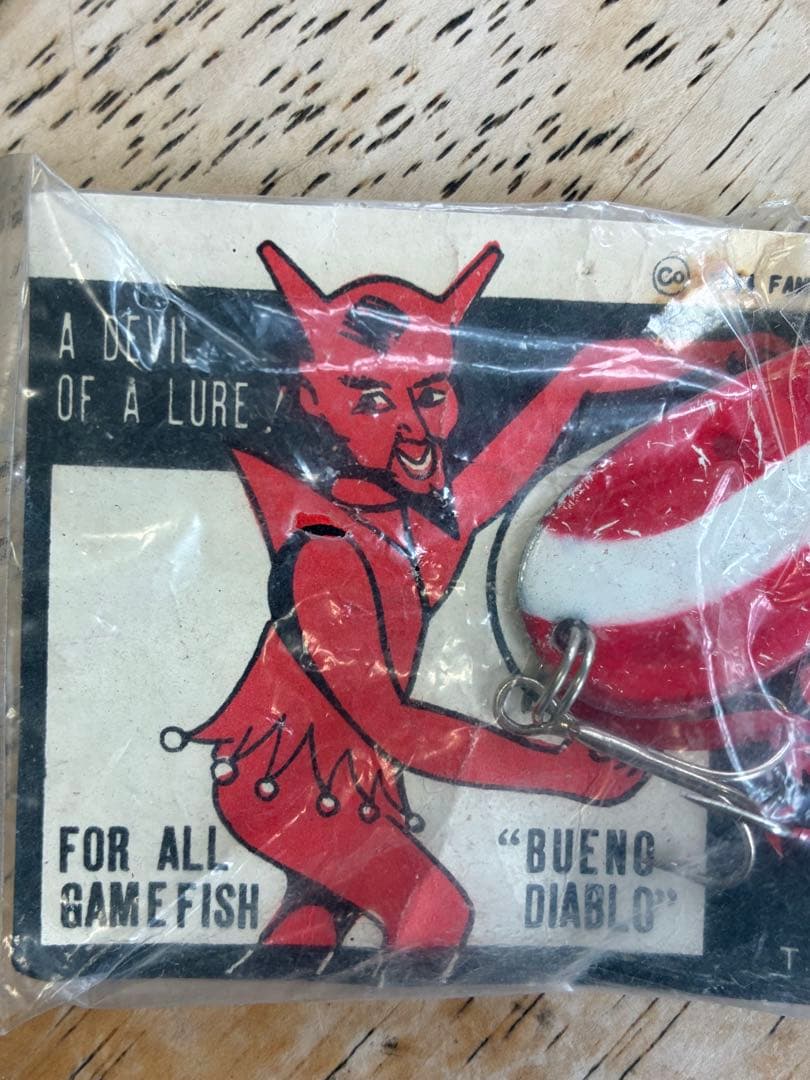 ビンテージ　デビル 悪魔 アドバタイジング　ミッドセンチュリー レトロ　50s