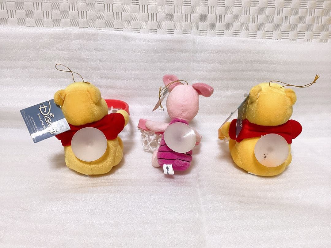 ❤︎Disney❤︎くまのプーさん&ピグレット ミニバスケットゴールぬいぐるみセット