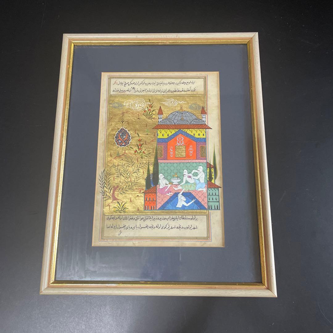 レトロ　外国　古絵　本の挿絵　絵画2