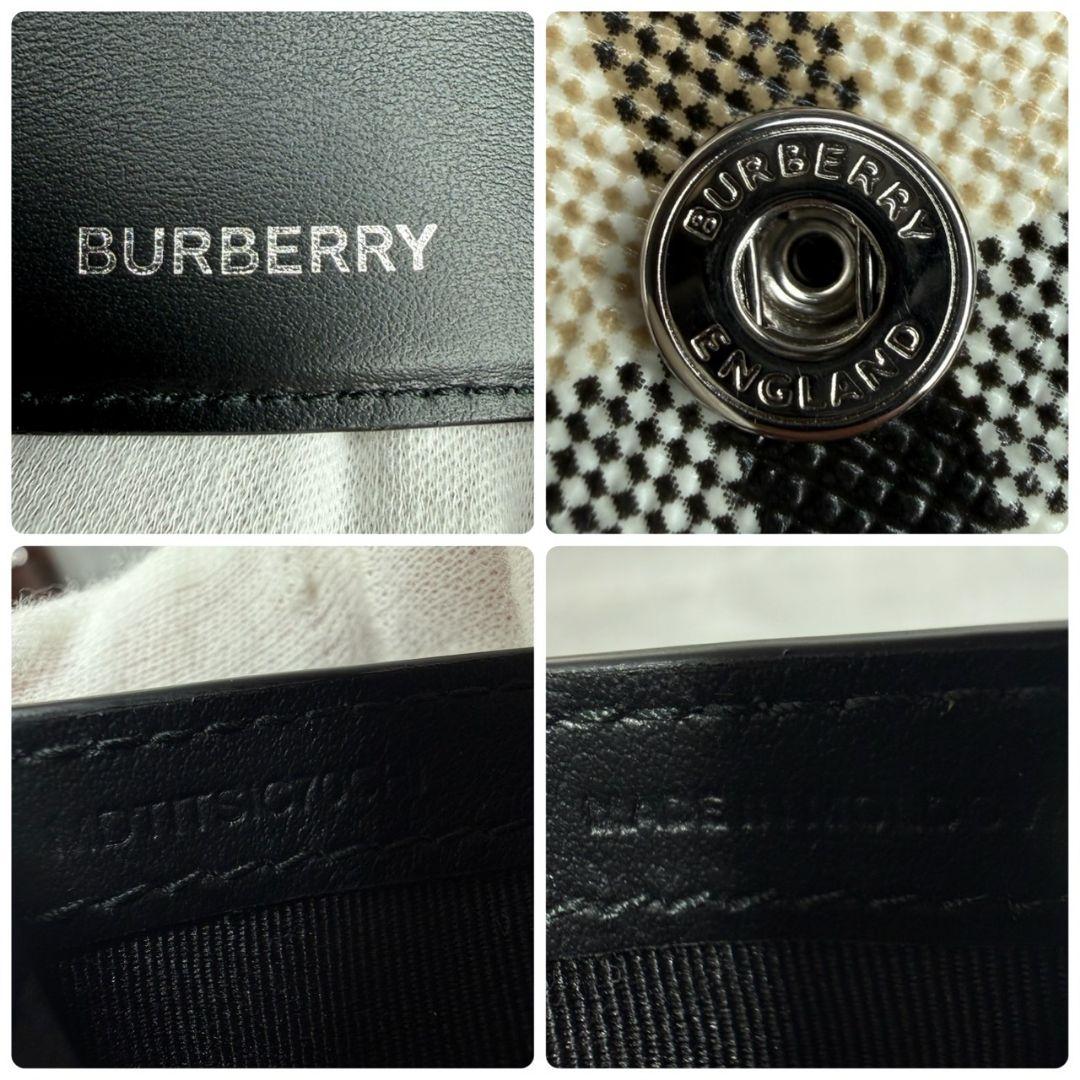 【現行】BURBERRY ノバチェック 3つ折り財布 コンパクトウォレット