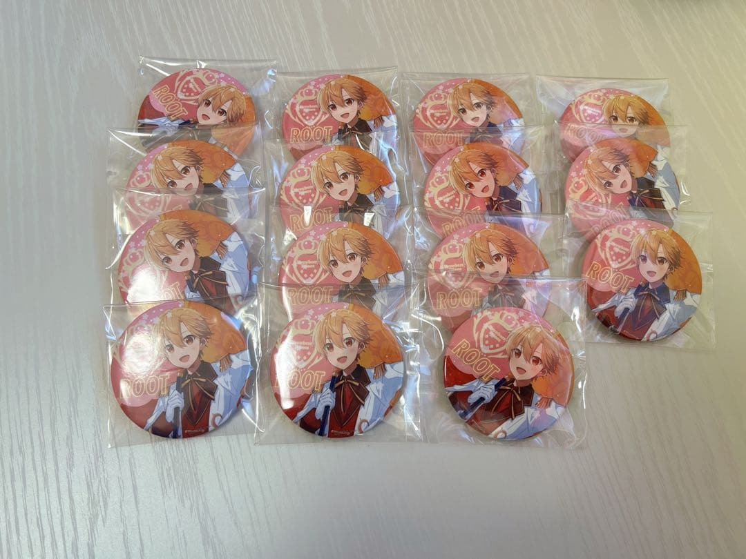 すとぷり るぅとくん 旗持ち 缶バッジ