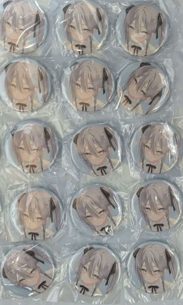 rurudo 個展 FALLEN ガチャガチャ 缶バッジ シュガー 15個 新品