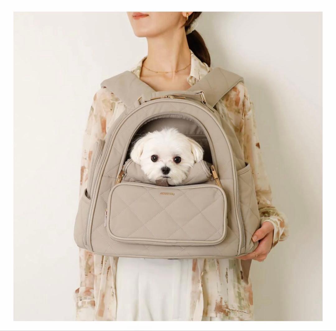 モンシェリ ♡撥水ドームキルティングリュック【新品未使用】