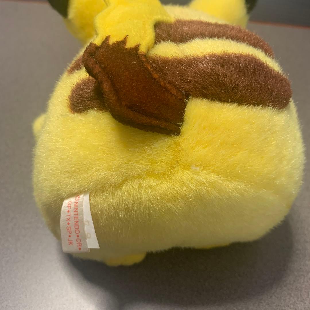 初期　ピカチュウ　ぬいぐるみ　にっこり　タカラトミー　バンザイ
