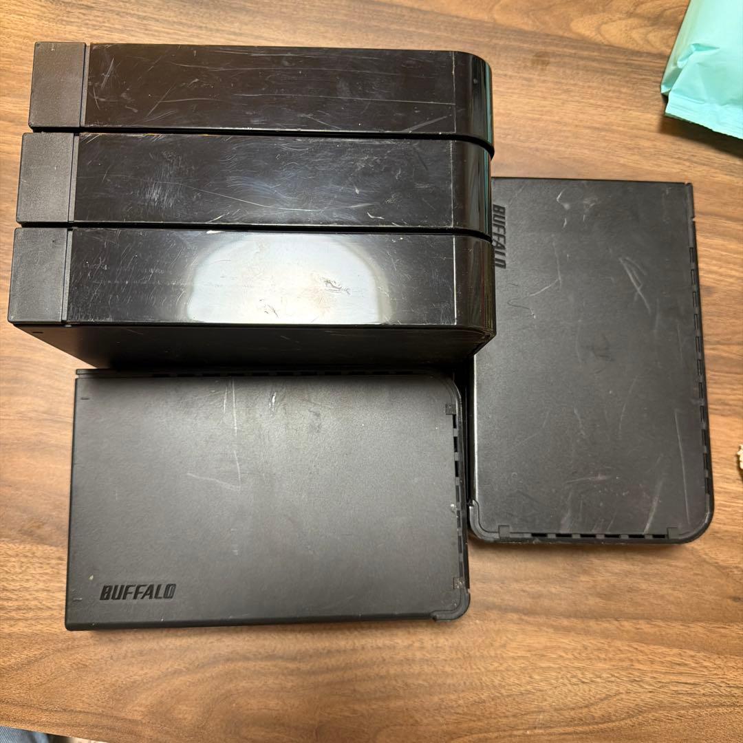 BUFFALO 外付けHDD 5個セット USB 3.0