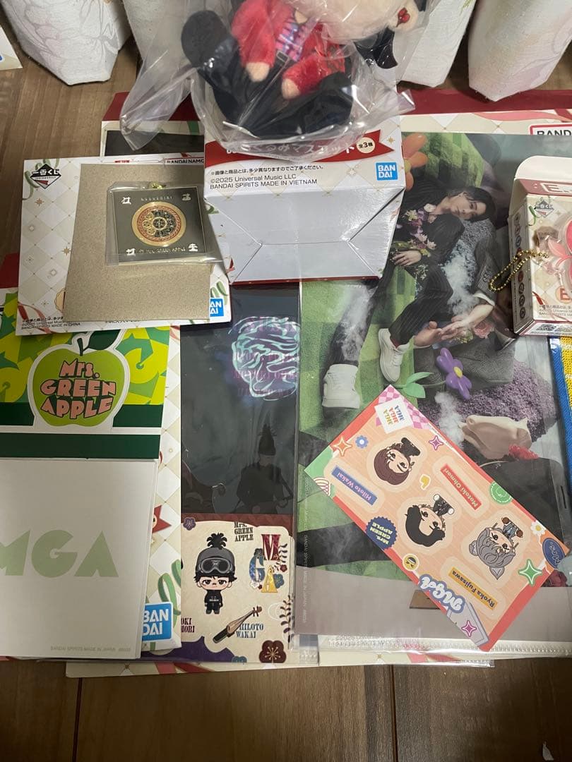 ミセスグリーンアップル　一番くじ　 A賞ぬいぐるみマスコット 大森元貴　他　9点
