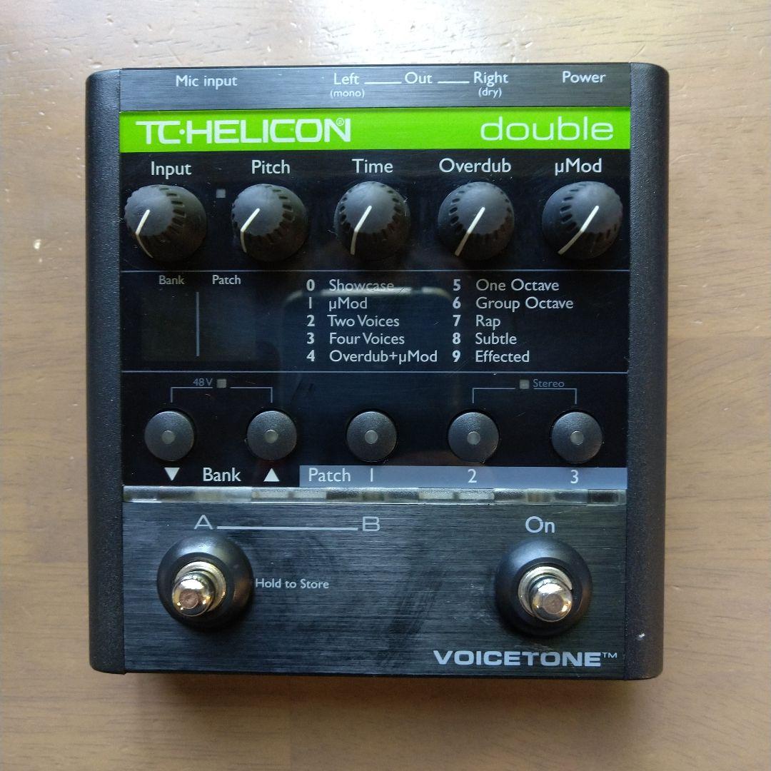 TC-HELICON VoiceTone Double エフェクター ボーカル