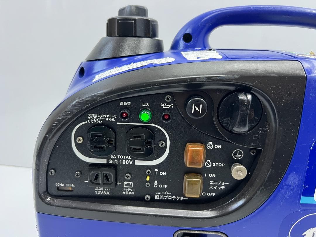 YANMAR ヤンマー インバータ発電機 G900IS 動作良好 ♪ 1012