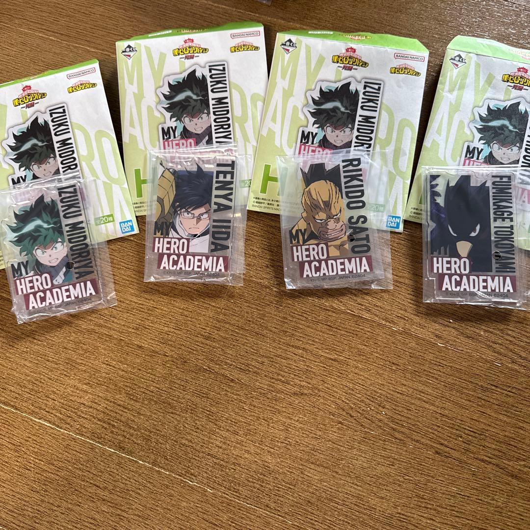 一番くじ 僕のヒーローアカデミア 他ショコラグーテレア2枚あり まとめ売り